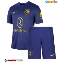 Otroške Nogometnih dresov Atletico Madrid Gostujoči 2025-26 Kratki rokavi (+ hlače)